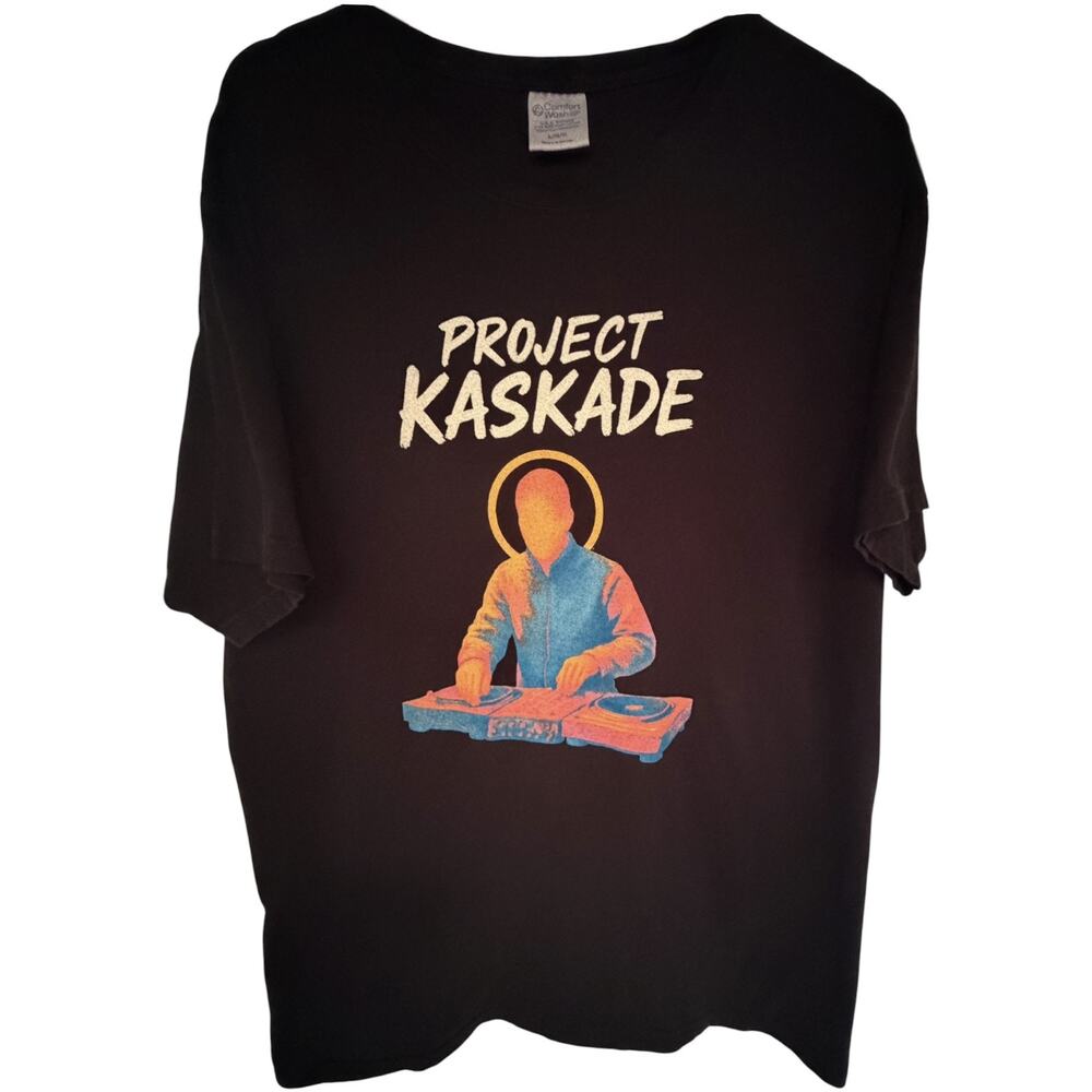 Project Kaskade 2025 Event T Shirt Black Unisex L XL